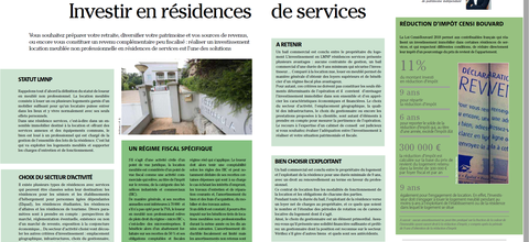  Investir en résidences de services avec ACTAILOR PATRIMOINE à Ajaccio en Corse